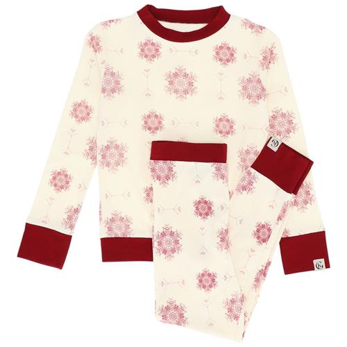 Gullkorn Design Kos Pyjamas Deep Red (P) | Rød | 98/104 cm