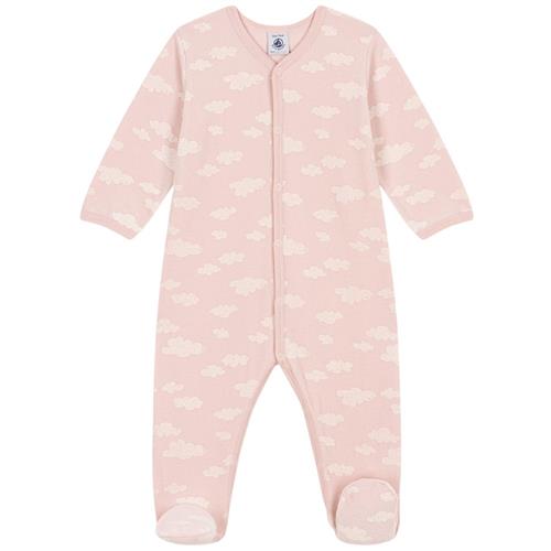 Se Petit Bateau Mønstret Sparkedragt Lyserød | Lyserød | 12 months ved Babyshop