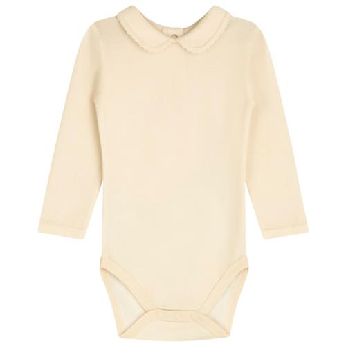 Hust&Claire Beate Babybody Ecru | Beige | 68 cm