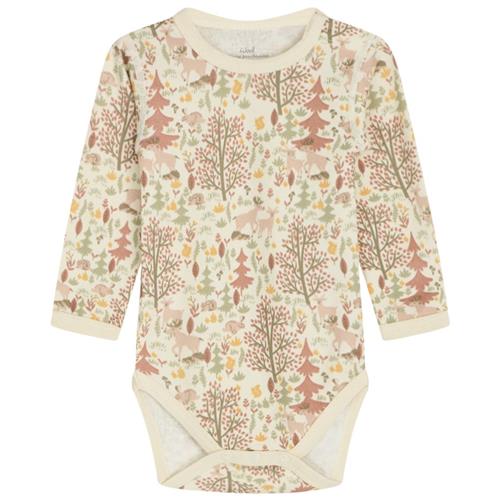 Hust&Claire Baloo Babybody Ecru | Beige | 62 cm