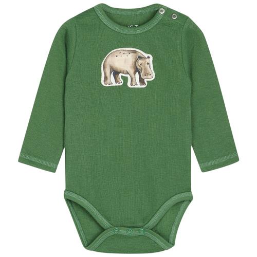 Hust&Claire Buster Babybody Elm Green | Grønn | 80 cm