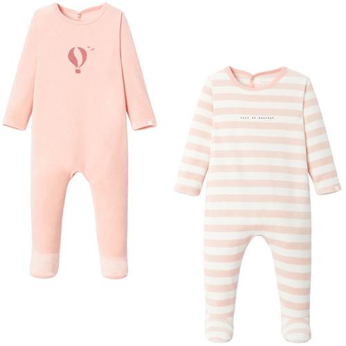 Se Absorba 2-pak Sparkedragter Lyserøde | Lyserød | 12 months ved Babyshop