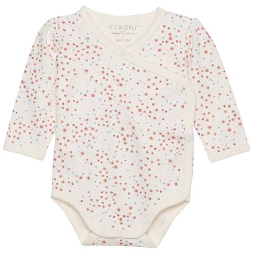 Se Fixoni Mønstret Wrap Body Misty Rose | Lyserød | 44 cm ved Babyshop