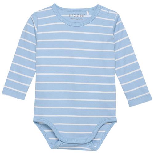 Fixoni Stribet Babybody Ashley Blue | Blå | 56 cm