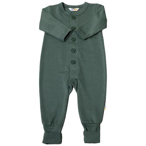 Se Joha Uld-onepiece Mørkegrøn | Grønn | 100 cm ved Babyshop