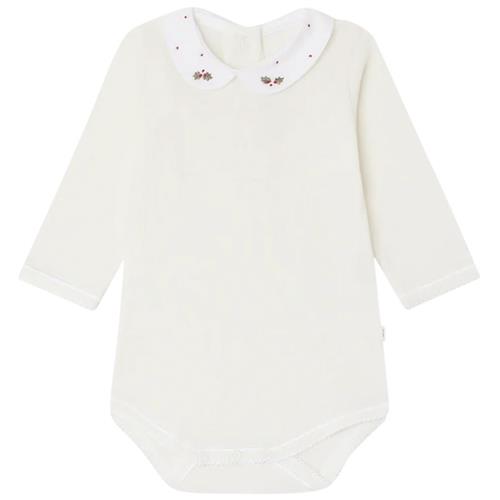 Se Bonpoint Cygne Babybody Cremefarvet |  | 6 months ved Babyshop