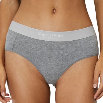 Marc O'Polo Marc O Polo Hipster Panties Trusser 2P Grå bomuld Small Dame