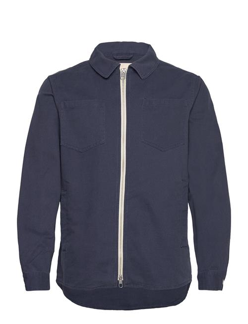 Revolution Overshirt Zip Cotton Revolution Navy