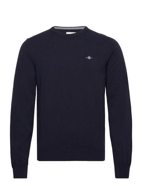 Superfine Lambswool C-Neck GANT Navy