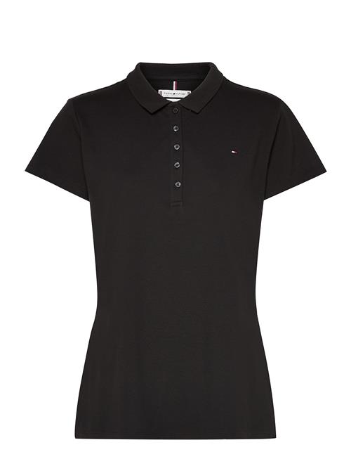 Tommy Sport Heritage Short Sleeve Slim Polo Tommy Sport Black