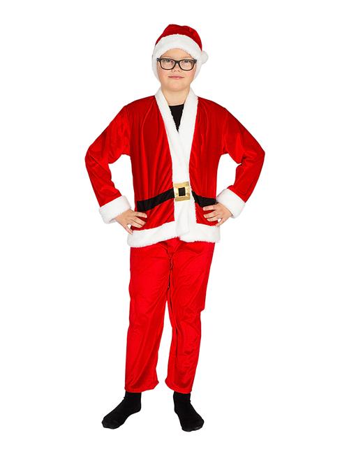 Costume Santa Boy 10-12 Joker Patterned