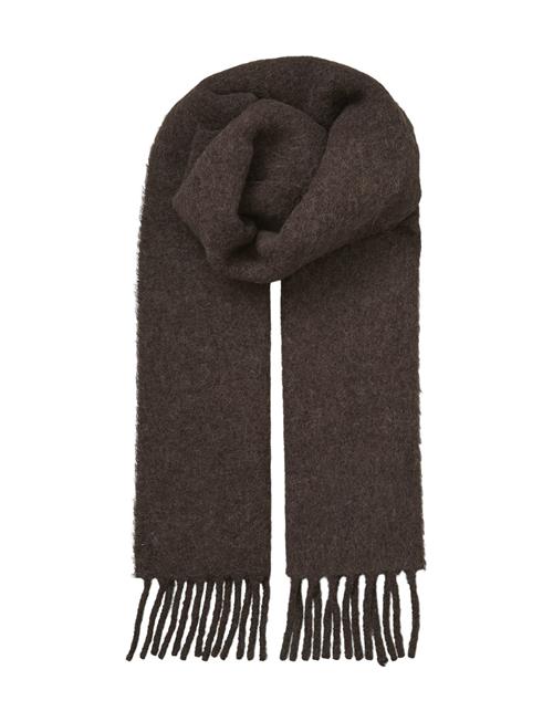 Becksöndergaard Solid Yuta Scarf Becksöndergaard Brown