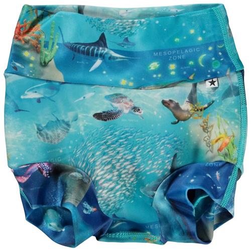 Se Molo Nick Svømmeble Ocean Zones | Blå | 56/62 cm ved Babyshop