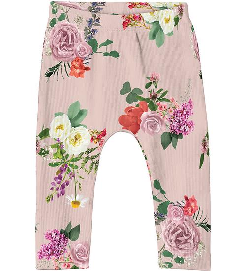 Se Name It Leggings - NbfTray - Sepia Rose ved KidsWorld