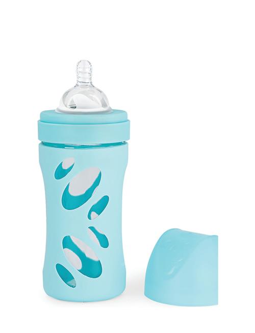 Twistshake Twistshake Anti-Colic Glass Bottle 260Ml Pastel Blue Twistshake Blue