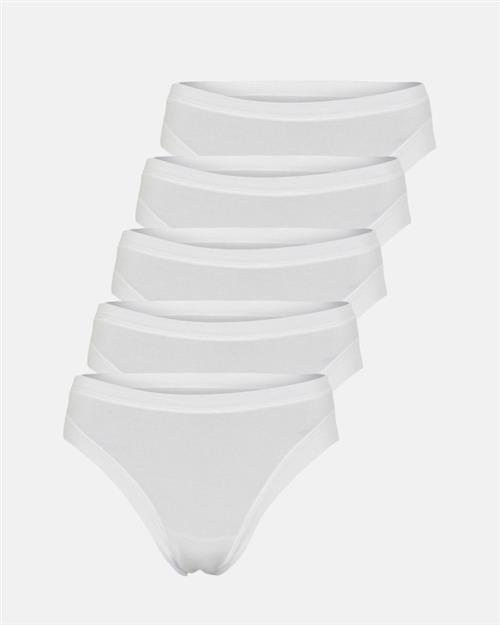 Tai 5-pak | Bambusviskose | Hvid