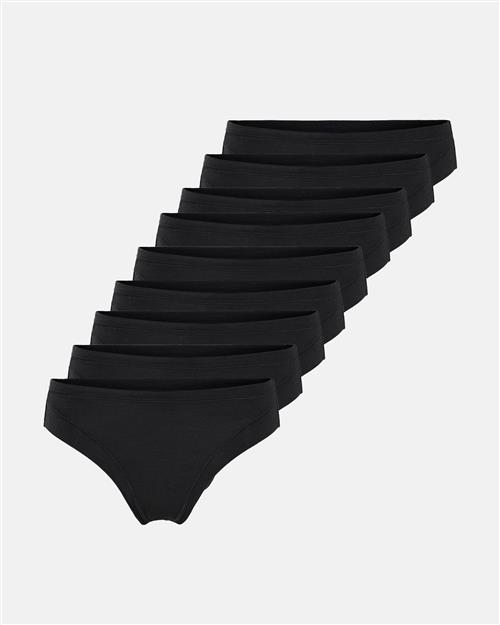 Tai 9-pak | Bambusviskose | Sort