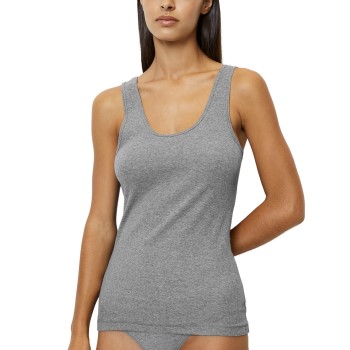 Se Marc O'Polo Marc O Polo Basic Tank Top Grå bomuld Small Dame ved Timarco