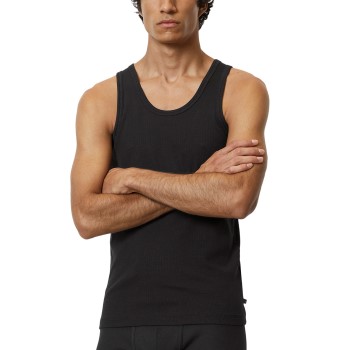 Marc O'Polo Marc O Polo Men Tank Top 2P Sort bomuld Small Herre