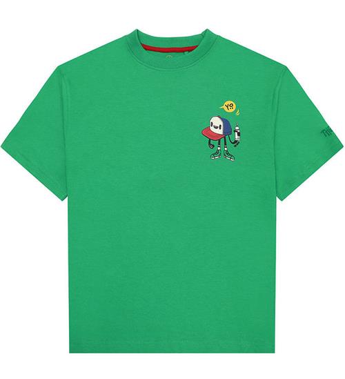 Se The New T-shirt - TnJohn - Bright Green ved KidsWorld