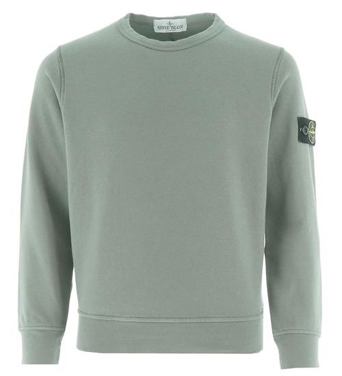 Se Stone Island Stone Island Sweatshirt - Pearl Grey ved KidsWorld