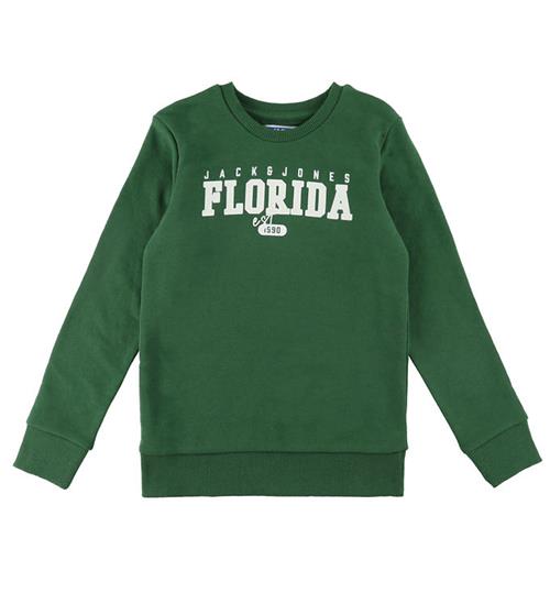 Jack & Jones Jack & Jones Sweatshirt - JjCory - Dark Green/LOOSE