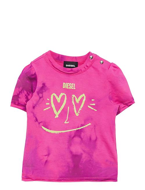 Diesel Tintdb T-Shirt Diesel Pink