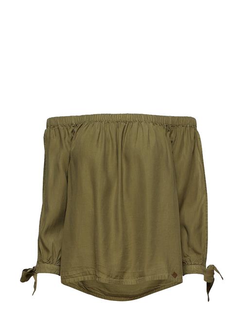 Se Helena Top Superdry Green ved Booztlet