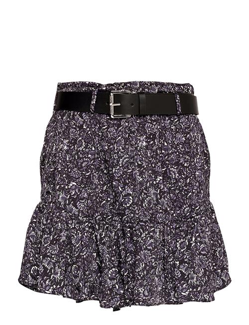 Hippie Flwr Mini Skirt Michael Kors Blue