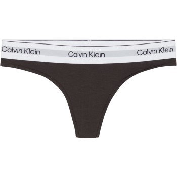 Se Calvin Klein Trusser Modern Cotton Naturals Thong Brun Medium Dame ved Timarco