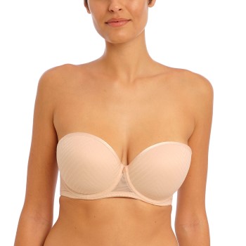 Freya Bh Tailored Underwire Moulded Strapless Bra Beige C 75 Dame