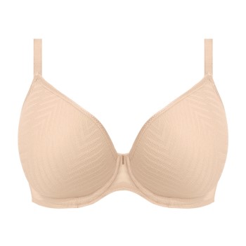 Freya Bh Tailored Uw Moulded Plunge T-Shirt Bra Beige C 80 Dame