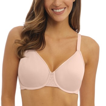 Wacoal Bh Back Appeal Minimizer Bra Rosa nylon C 75 Dame