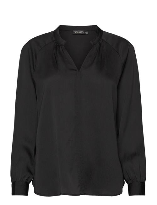 Soaked in Luxury Slioana Blouse Ls Soaked In Luxury Black