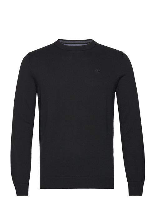 Basic Crewneck Knit Tom Tailor Black