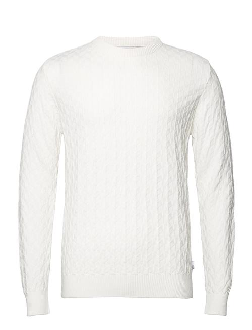 Kronstadt Bertil Cotton Crew Neck Knit Kronstadt White