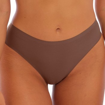 Fantasie Trusser Smoothease Invisible Stretch Thong Mørkbrun  polyamid One Size Dame