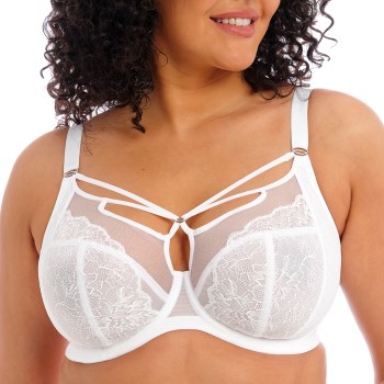 Elomi Bh Brianna Underwire Plunge Bra Hvid F 85 Dame