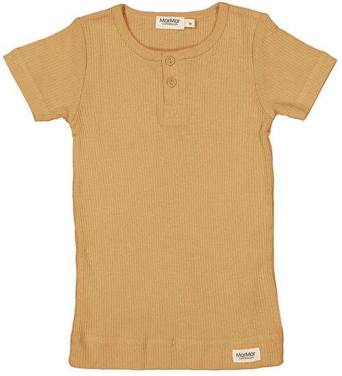 Se MarMar MarMar T-shirt - Modal - Rib - Dijon ved KidsWorld