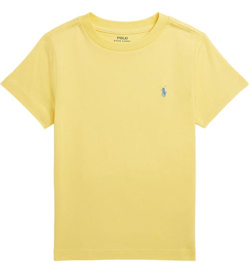 Se Polo Ralph Lauren Polo Ralph Lauren T-shirt - Oasis Yellow ved KidsWorld