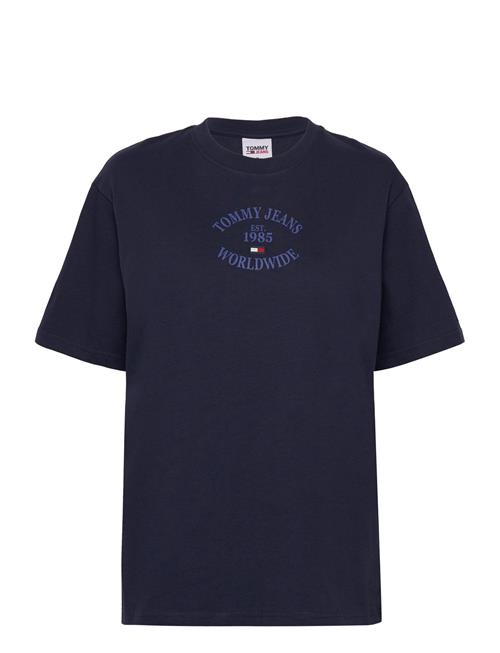 Tommy Jeans Tjw Rlx Worldwide Tee Tommy Jeans Navy