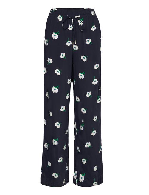 Lindex Trousers Bella Printed Lindex Blue