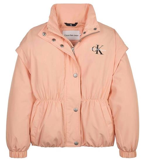 Calvin Klein Jakke - 2-i-1 - Fresh Cantaloupe