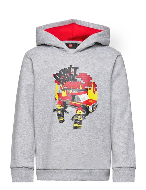 Se LEGO kidswear Lwscout 109 - Sweatshirt LEGO Kidswear Grey ved Booztlet