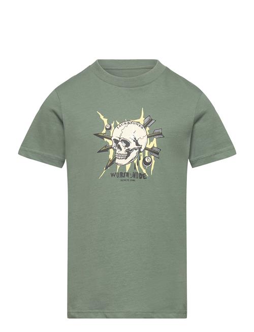 Jack & Jones Jorheavens Tee Ss Crew Neck Sn Jnr Jack & J S Green