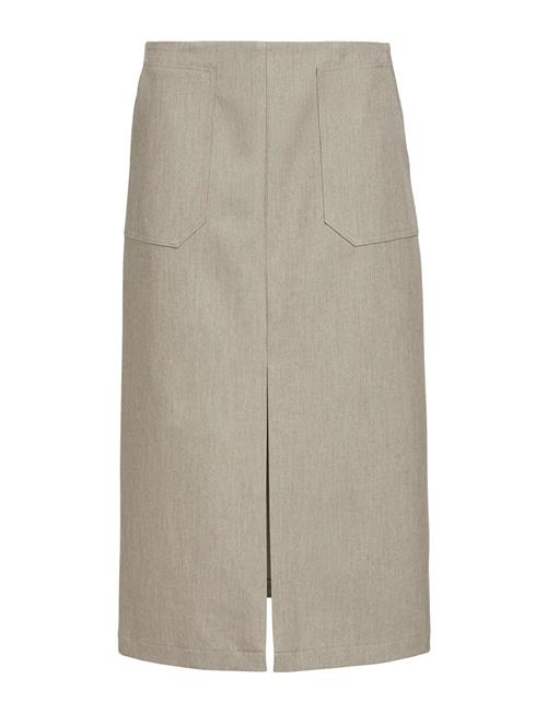 Object Objsonne Long Skirt 131 Object Grey