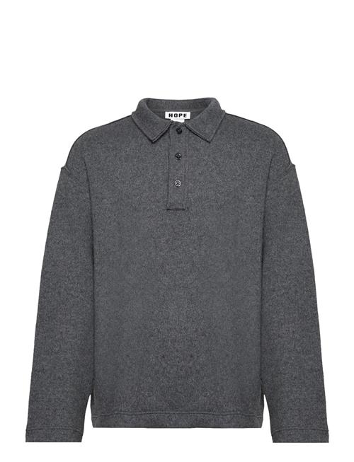 Se Hope Rugby Wool Sweatshirt Hope Grey ved Booztlet