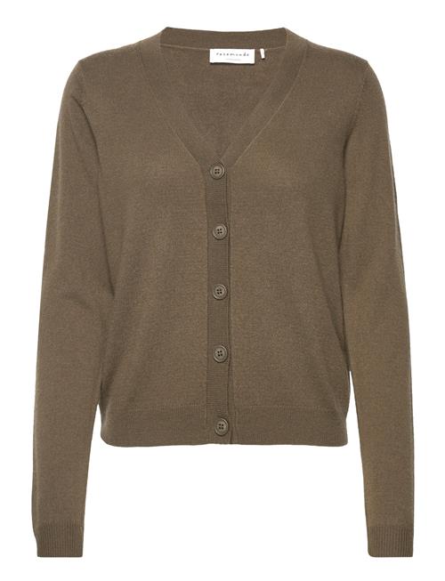 Se Cardigan Rosemunde Khaki ved Booztlet