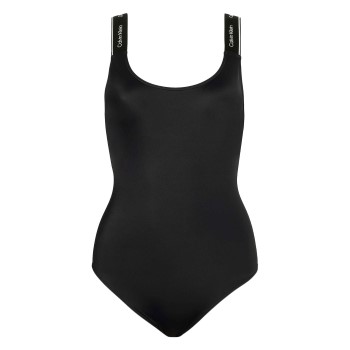 Calvin Klein Pure Swim One Piece Sort Small Dame