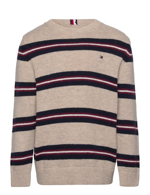 Se Tommy Hilfiger Striped Sweater Tommy Hilfiger Patterned ved Booztlet